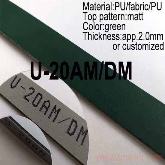 Конвейерная лента из полиуретана для оборудования цифровой печати, промышленности гофрированного картона