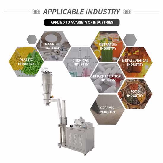 Оборудование для транспортировки порошковой муки Вакуумное конвейерное оборудование