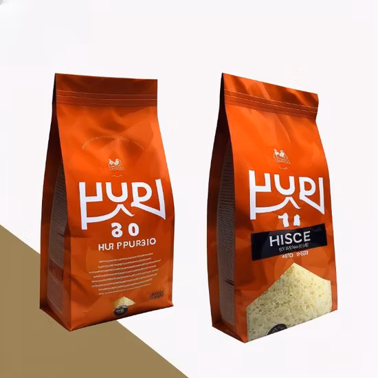 Упаковочная сумка для твердых напитков с квадратным дном и квадратным уплотнением с застежкой-молнией Пластиковый пакет для упаковки пищевых продуктов с застежкой-молнией